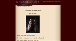 Desktop Screenshot of hexagradior.net